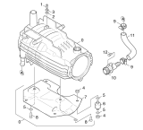 KÄRCHER Professional Ersatzteile Hochdruckreiniger Heisswasser 1400 1.962-811.0 Motor