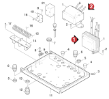 KÄRCHER Professional Ersatzteile Hochdruckreiniger Heisswasser HDS 550 C 1.890-121.0 Unterteil