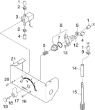 KÄRCHER Professional Ersatzteile Hochdruckreiniger Heisswasser HDS 1000 BE 1.811-802.0 Ventil Chemie