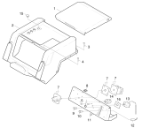 KÄRCHER Professional Ersatzteile Hochdruckreiniger Heisswasser HDS 801 E - 12 KW 1.030-131.0 Oberteil