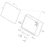 KÄRCHER Professional Ersatzteile Hochdruckreiniger Kaltwasser HD 2000 SUPER   EU 1.068-111.0 E-Geraeteschrank