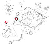 KÄRCHER Professional Ersatzteile Hochdruckreiniger Heisswasser HDS 450 CI    EU 1.289-101.0 Montageplatte