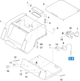 KÄRCHER Professional Ersatzteile Hochdruckreiniger Heisswasser HDS 1295      EU-I 1.028-301.0 Oberteil