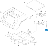 KÄRCHER Professional Ersatzteile Hochdruckreiniger Heisswasser HDS 655         EU 1.026-301.0 Oberteil