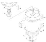 KÄRCHER Professional Ersatzteile Hochdruckreiniger Heisswasser HDS 895         EU 1.025-851.0 Heizschlange