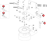 KÄRCHER Professional Ersatzteile Hochdruckreiniger Heisswasser SB-HDS 695-SHELL 1.025-991.0 Brennerdeckel