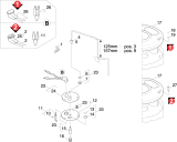 KÄRCHER Professional Ersatzteile Hochdruckreiniger Heisswasser HDS 995         EU 1.027-111.0 Brennerdeckel