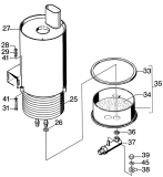 KÄRCHER Professional Ersatzteile Hochdruckreiniger Heisswasser HDS 890 C  EU 1.873-901.0 Durchlauferhitzer 2