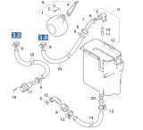 KÄRCHER Professional Ersatzteile Hochdruckreiniger Heisswasser POWER AMERICA 1540 1.027-882.0 Schwimmerkasten