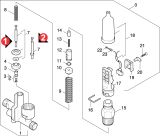KÄRCHER Professional Ersatzteile Hochdruckreiniger Heisswasser SB-HDS 695    -ESSO 1.025-971.0 Druckschalter
