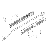 KÄRCHER Professional Ersatzteile Hochdruckreiniger Heisswasser HDS 550 C 1.890-121.0 Strahlrohr