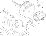 KÄRCHER Professional Ersatzteile Hochdruckreiniger Heisswasser HDS 895         EU 1.025-851.0 Schlauchtrommel