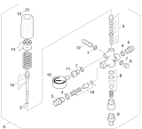 KÄRCHER Professional Ersatzteile Hochdruckreiniger Heisswasser HDS 1000 BE 1.811-802.0 Ueberstroemer