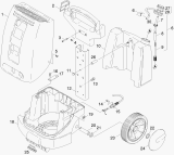 KÄRCHER Professional Ersatzteile Hochdruckreiniger Kaltwasser HD 1090 PLUS  EU 1.951-511.0 Einzelteile