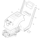 KÄRCHER Professional Ersatzteile Hochdruckreiniger Kaltwasser HD 890 S +DF  EU 1.808-501.0 Haube