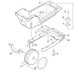 KÄRCHER Ersatzteile Hochdruckreiniger K 630 MS PLUS *EU 1.973-841.0-A Unterteil
