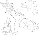 KÄRCHER Professional Ersatzteile Hochdruckreiniger Kaltwasser HD 650 SXL      EU 1.150-250.0 Schlauchtrommel