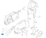 KÄRCHER Ersatzteile Hochdruckreiniger K 205 Plus * EUR 1.320-650.0-A Einzelteile