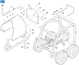 KÄRCHER Professional Ersatzteile Hochdruckreiniger Kaltwasser HD 16/15 PLUSEU-II 1.367-102.0 Abdeckung