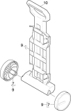KÄRCHER Ersatzteile Hochdruckreiniger K 2.97-PLUS *EU 1.421-100.0-A Baugruppe TROLLY