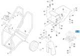 KÄRCHER Professional Ersatzteile Hochdruckreiniger Kaltwasser HD 3500 1.810-933.0 Rahmen