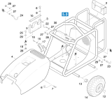 KÄRCHER Professional Ersatzteile Hochdruckreiniger Kaltwasser HD 2/150        EU 1.331-104.0 Einzelteile