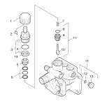 KÄRCHER Professional Ersatzteile Hochdruckreiniger Kaltwasser HD 790          EU 1.944-261.0 Mengenregulierung