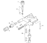 KÄRCHER Professional Ersatzteile Hochdruckreiniger Kaltwasser HD 800 B 1.851-802.0 Chemie