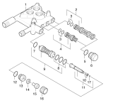 KÄRCHER Professional Ersatzteile Hochdruckreiniger Kaltwasser HD 800 B 1.851-802.0 Ventile