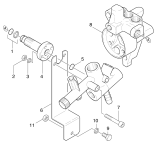 KÄRCHER Professional Ersatzteile Hochdruckreiniger Kaltwasser HD 1000 SI  EU 1.924-111.0 Zylinderkopf