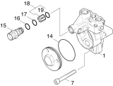 KÄRCHER Professional Ersatzteile Hochdruckreiniger Kaltwasser HD 1050 DE      EU 1.878-132.0 Zylinderkopf