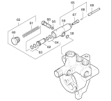 KÄRCHER Professional Ersatzteile Hochdruckreiniger Kaltwasser HD 1050 DE      EU 1.878-122.0 Drehzahlsteuerung