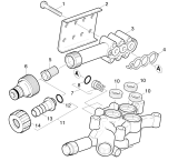KÄRCHER Professional Ersatzteile Hochdruckreiniger Kaltwasser HD 650 SX       EU 1.150-412.0 Saugseite