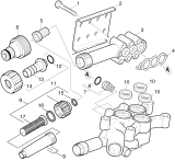 KÄRCHER Professional Ersatzteile Hochdruckreiniger Kaltwasser HD 645 PLUS     EU 1.150-501.0 Saugseite