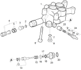 KÄRCHER Professional Ersatzteile Hochdruckreiniger Kaltwasser HD 658  EU 1.214-101.0 Zylinderkopf