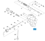 KÄRCHER Professional Ersatzteile Hochdruckreiniger Kaltwasser HD 1050 DE      EU 1.810-988.0 Ueberstroemer