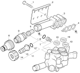 KÄRCHER Professional Ersatzteile Hochdruckreiniger Kaltwasser HD 650 SXL      EU 1.150-250.0 Saugseite