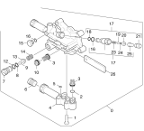 KÄRCHER Professional Ersatzteile Hochdruckreiniger Kaltwasser HD 2700 DH 1.194-123.0 Zylinderkopf