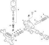 KÄRCHER Professional Ersatzteile Hochdruckreiniger Kaltwasser HD 2.6/26 P 1.575-106.0 Kolben