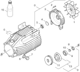 KÄRCHER Professional Ersatzteile Hochdruckreiniger Kaltwasser HD 655 EURO +DF 1.902-131.0 Antrieb Taumelscheibe