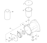 KÄRCHER Professional Ersatzteile Hochdruckreiniger Kaltwasser HD 1050 1.720-111.0 Antrieb