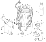 KÄRCHER Professional Ersatzteile Hochdruckreiniger Kaltwasser HD 895 SX   EU 1.086-901.0 Antrieb