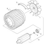 KÄRCHER Professional Ersatzteile Hochdruckreiniger Kaltwasser HD 525S o. Zub. EU 1.118-121.0 Lueftung
