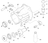 KÄRCHER Professional Ersatzteile Hochdruckreiniger Kaltwasser HD 1050 B       EU 1.810-950.0 Antrieb