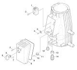 KÄRCHER Professional Ersatzteile Hochdruckreiniger Kaltwasser HD 994 PLUS     EU 1.951-952.0 E-Geraeteschrank