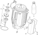 KÄRCHER Professional Ersatzteile Hochdruckreiniger Kaltwasser HD 658  EU 1.214-101.0 Antrieb