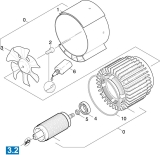 KÄRCHER Ersatzteile Hochdruckreiniger K 6.50MS-PLUS-WB*EU 1.138-451.0-A Lueftung