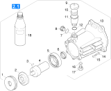 KÄRCHER Professional Ersatzteile Hochdruckreiniger Kaltwasser HD 3000 DH-Q/C 1.187-116.0 Antrieb