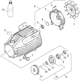 KÄRCHER Professional Ersatzteile Hochdruckreiniger Kaltwasser HD 655 S        EU 1.902-401.0 Antrieb