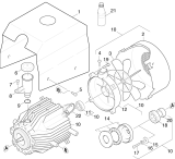 KÄRCHER Professional Ersatzteile Hochdruckreiniger Kaltwasser HD 715       EU-I 1.151-501.0 Motor